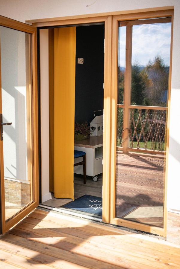Bieszczadzki Hals - Dom Blizniak Apartment Polańczyk Exterior foto